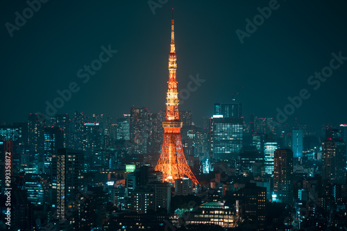 六本木から見た東京の夜景