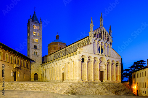 old town of massa marittima in italy