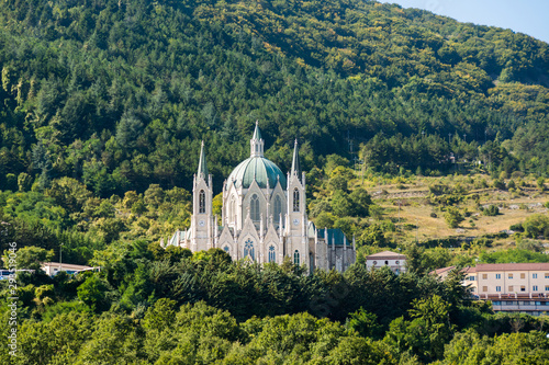 Basilica santuario di Maria Santissima Addolorata, is a modern-day sanctuary located in the Matese park, near Isernia