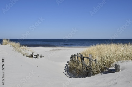 The unique beach entrance of Bialogora