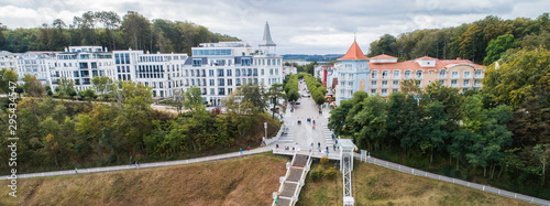 Sellin - a city, resort and port on the Baltic Sea on the island of Rügen