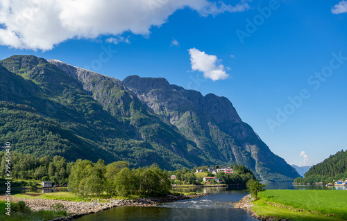 View towards Hyen in -nordfjord - Norway