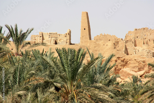 Temple of the Oracle of Ammon to Gebel el-Dakrour in Siwa, Egypt