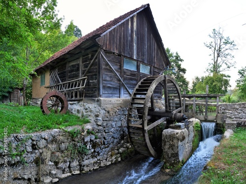 the old mill on the water