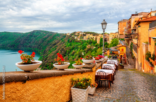 Nemi town and commune in the Metropolitan City of Rome, Italy. Nemi conducts an annual festival of strawberries.