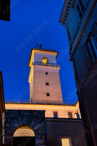 Monterotondo, Rome: the city by night