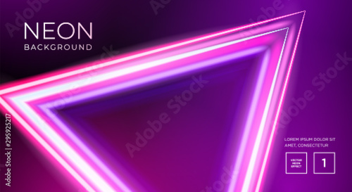 Futuristic abstract colorful vector background with Glowing electric bright neon lines . Abstract Modern Vector Layout
