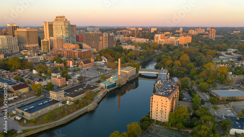 The Delaware River Flows Smoothly By Wilmington at Dawn