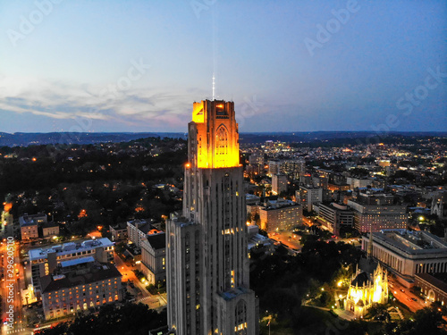 Cathedral of Learning - Victory Lights