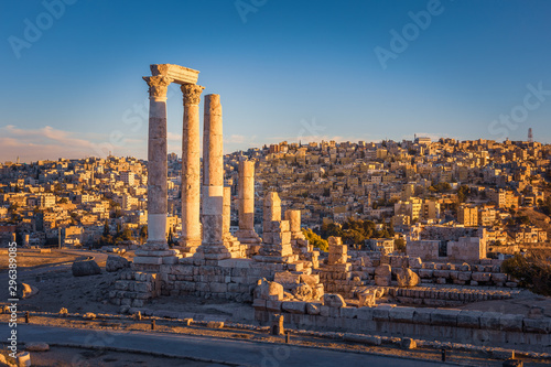 The Temple of Hercules, Amman Citadel, Amman, Jordan
