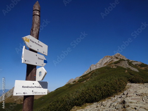 Tatrzański Park Narodowy - szlak na Giewont