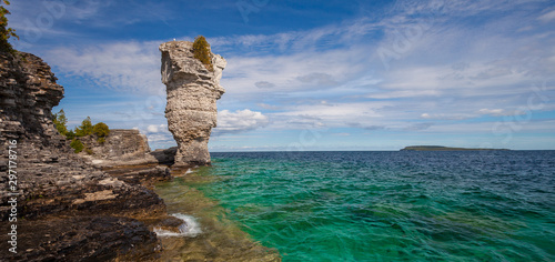 View Of Huron Lake From Flowerpot Island