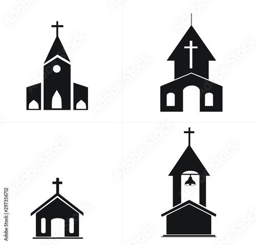 vector illustration of a church