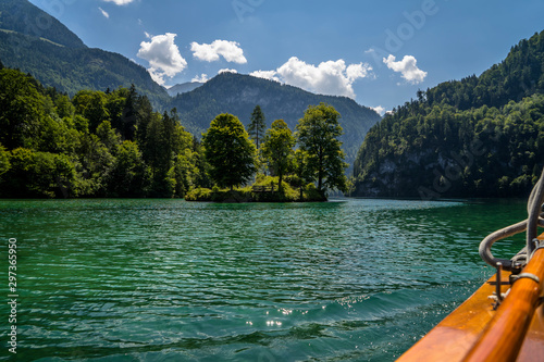 Beautiful königsee in Berchtesgadener Land Germany in summer