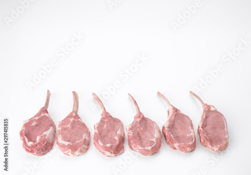 center cut veal rib chops