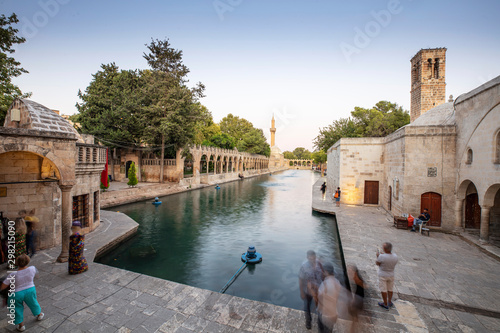 Balikligol, Sanliurfa / Turkey. Balikligol Mosque ( Fish Lake )