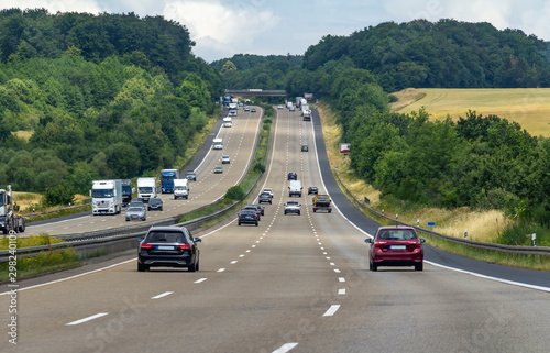 dekoracje autostrad w Niemczech