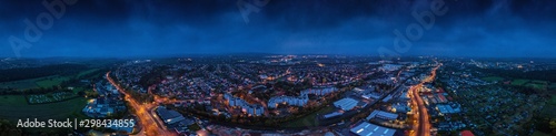 Kassel Germany 360° air-nightpano