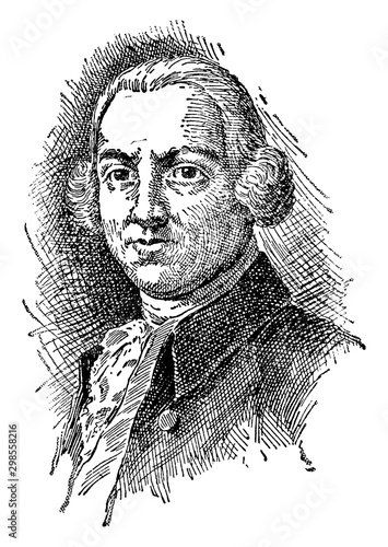 James Otis, vintage illustration