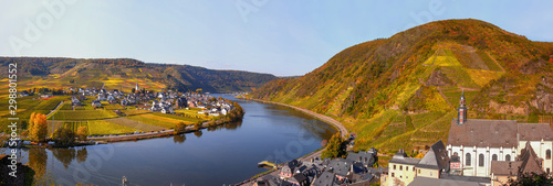 The Moselle river valley