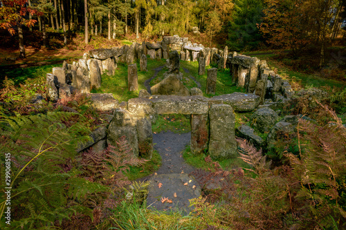 The Druid’s Temple was built by William Danby in the 1820s