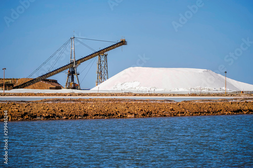 Port Headland salt mining