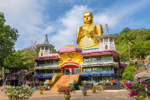 buddha museum of dambulla golden temple, sri lanka