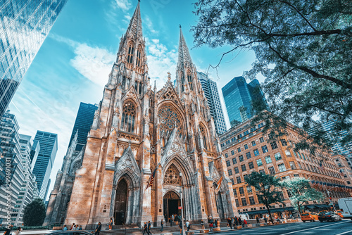 New York, USA, Cathedral of St. Patrick .