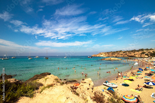 Beach cala tarida-Ibiza