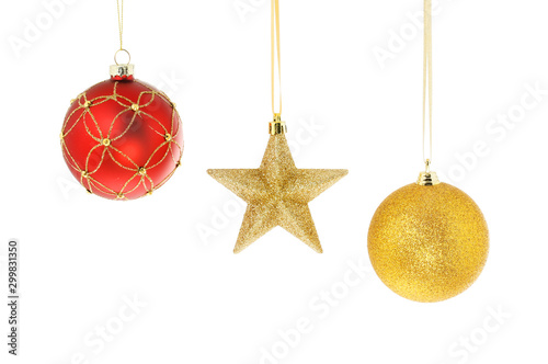 Star and baubles