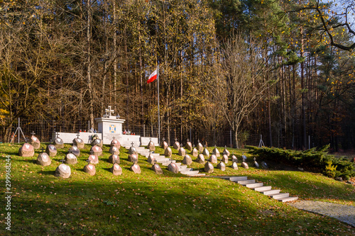 Kopna Góra cmentarz Powstańców Listopadowych, Podlasie, Polska