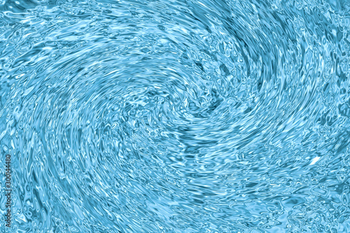 Ripples twirl Water Surface. Abstract Blue Waves Background, summer , pool, ocean