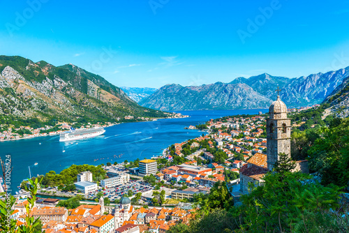 Kotor bay in Montenegro