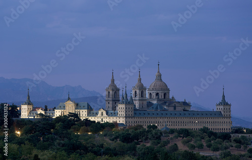 Views of the Royal Monastery of San Lorenzo del Escorial.