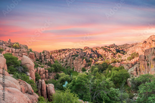 Sunset In Prescott