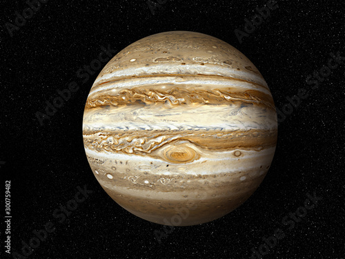 planet Jupiter 3D