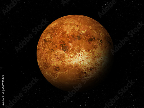 planet Venus 3D