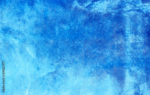 Beautiful Dark Blue Stucco Wall Background Abstract Grunge Decor