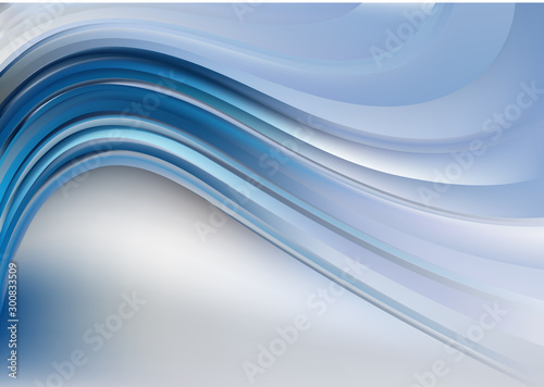 Curve Creative Background vector image design