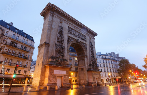 Porte Saint-Denis is a Parisian monument located in the 10th arrondissement of Paris, France.