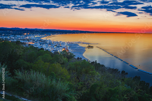 tramonto in Romagna