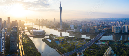 aerial photo of guangzhou