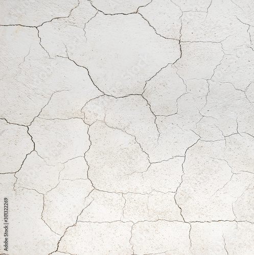 crack concrete wall or Cement wall background