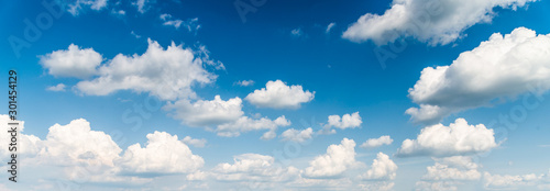 blue sky and clouds background