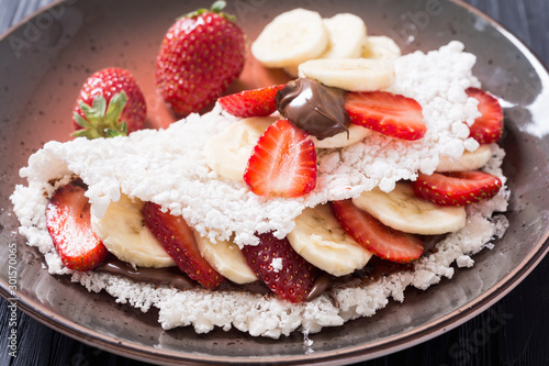 Brazilian breakfast tapioca