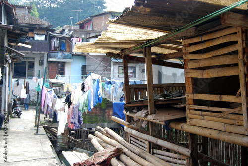 View of life in the slump area