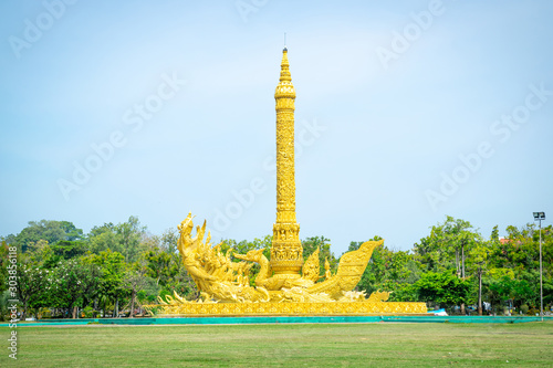 Giant Candle at Thung Sri Mueang Park, Ubonratchathani, Thailand