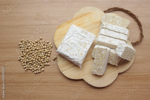 tempeh is one of type traditional snack from indonesia
