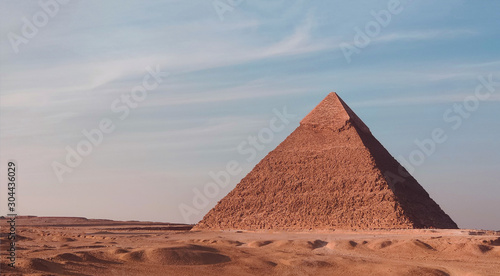 The Great pyramid of Giza, Egypt Khufu on a sunny day