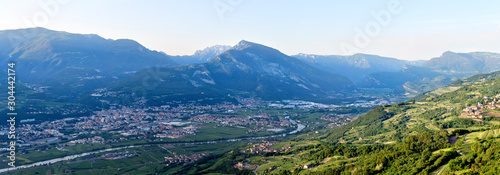 Rovereto and Vallagarina. Trentino, Italy, Europe.